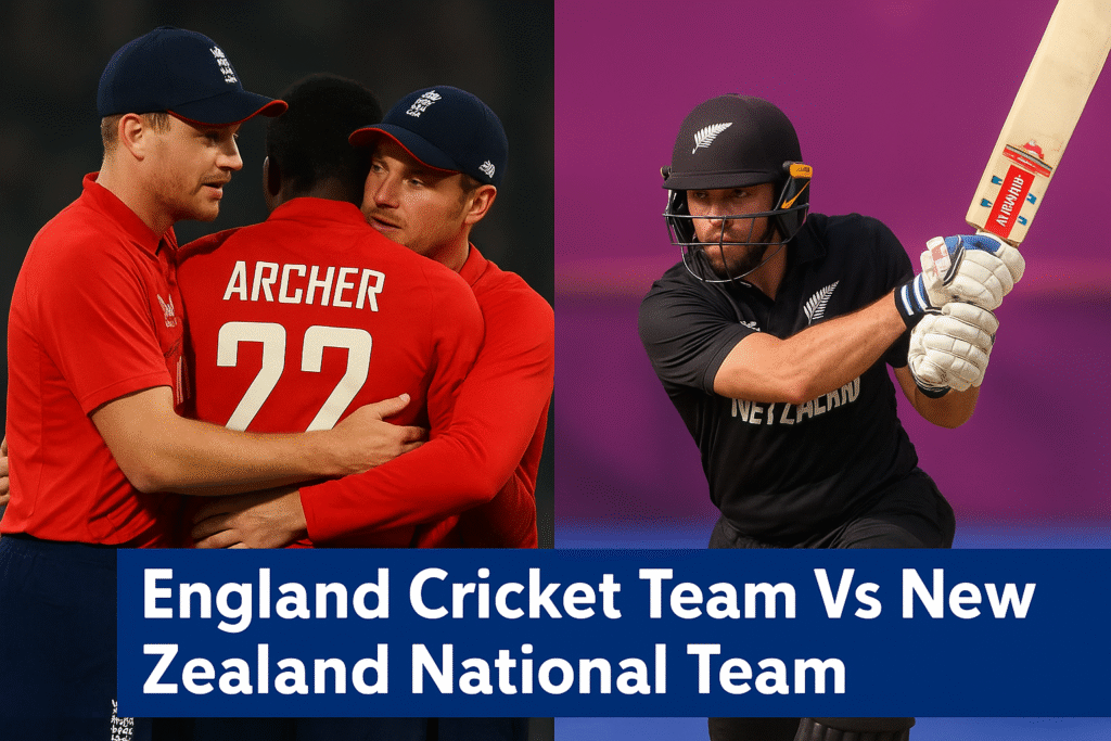 England Cricket Team Vs New Zealand National Cricket Team Match Scorecard