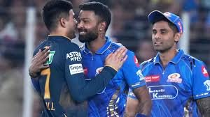 mumbai indians vs gujarat titans timeline
